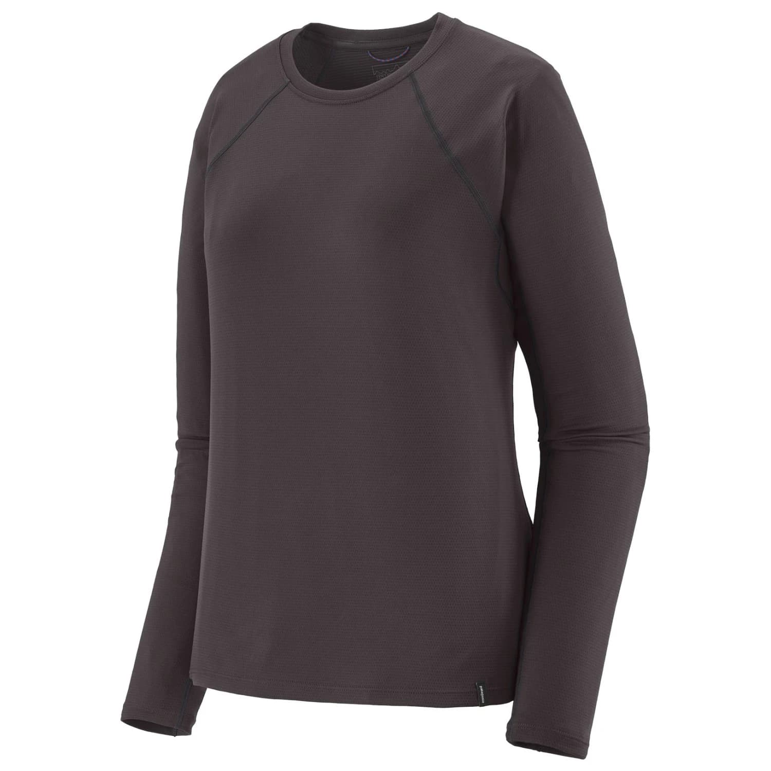 Дамско синтетично термобельо Patagonia Women's Capilene Midweight Crew Synthetic base layer - Ink Black