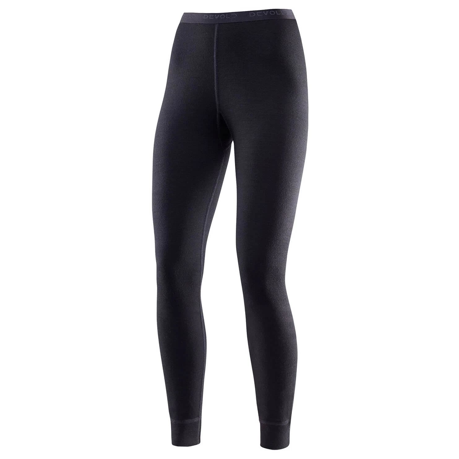 Дамско мериносово термобельо Devold Duo Active Woman Long Johns Merino base layer - Black