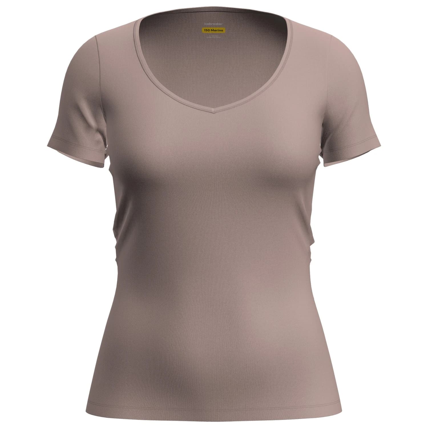 Дамско мериносово термобельо Icebreaker Women's Siren S/S Sweetheart Merino base layer - Pink Quartz