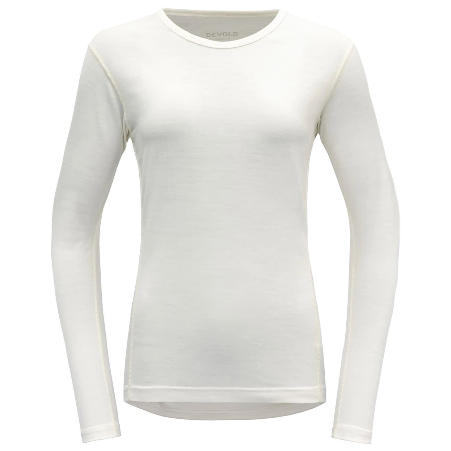 Дамско мериносово термобельо Devold Breeze Woman Shirt Merino base layer - White