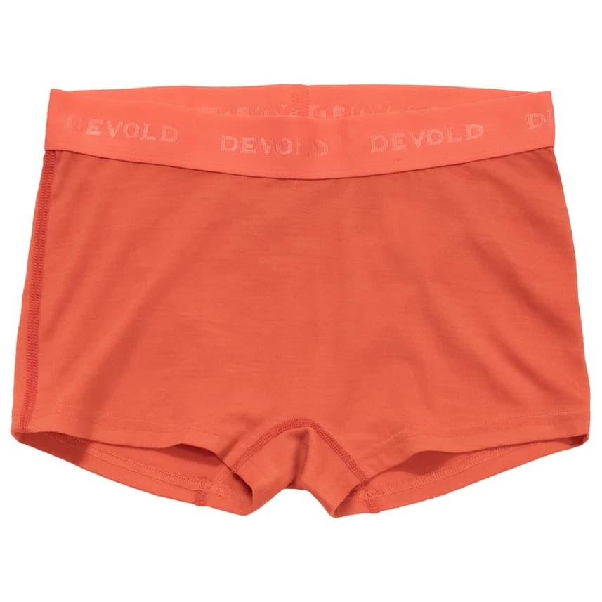 Дамско мериносово термобельо Devold Breeze Woman Hipster Merino base layer - Coral II