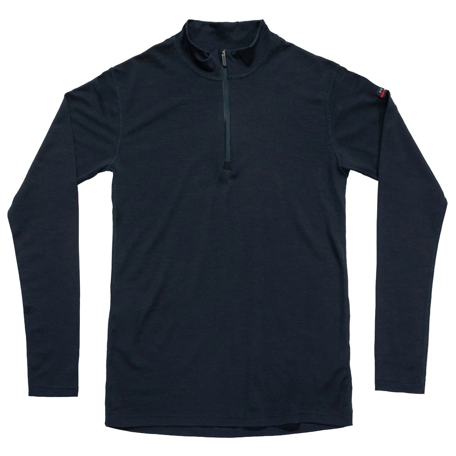 Дамско мериносово термобельо Devold Breeze Woman Half Zip Neck Merino base layer - Ink