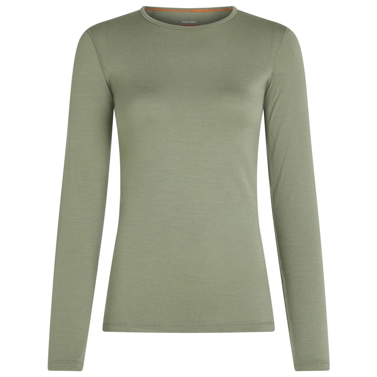 Мериносово термобельо Icebreaker Women's 260 Tech L/S Crewe Merino base layer - Lichen