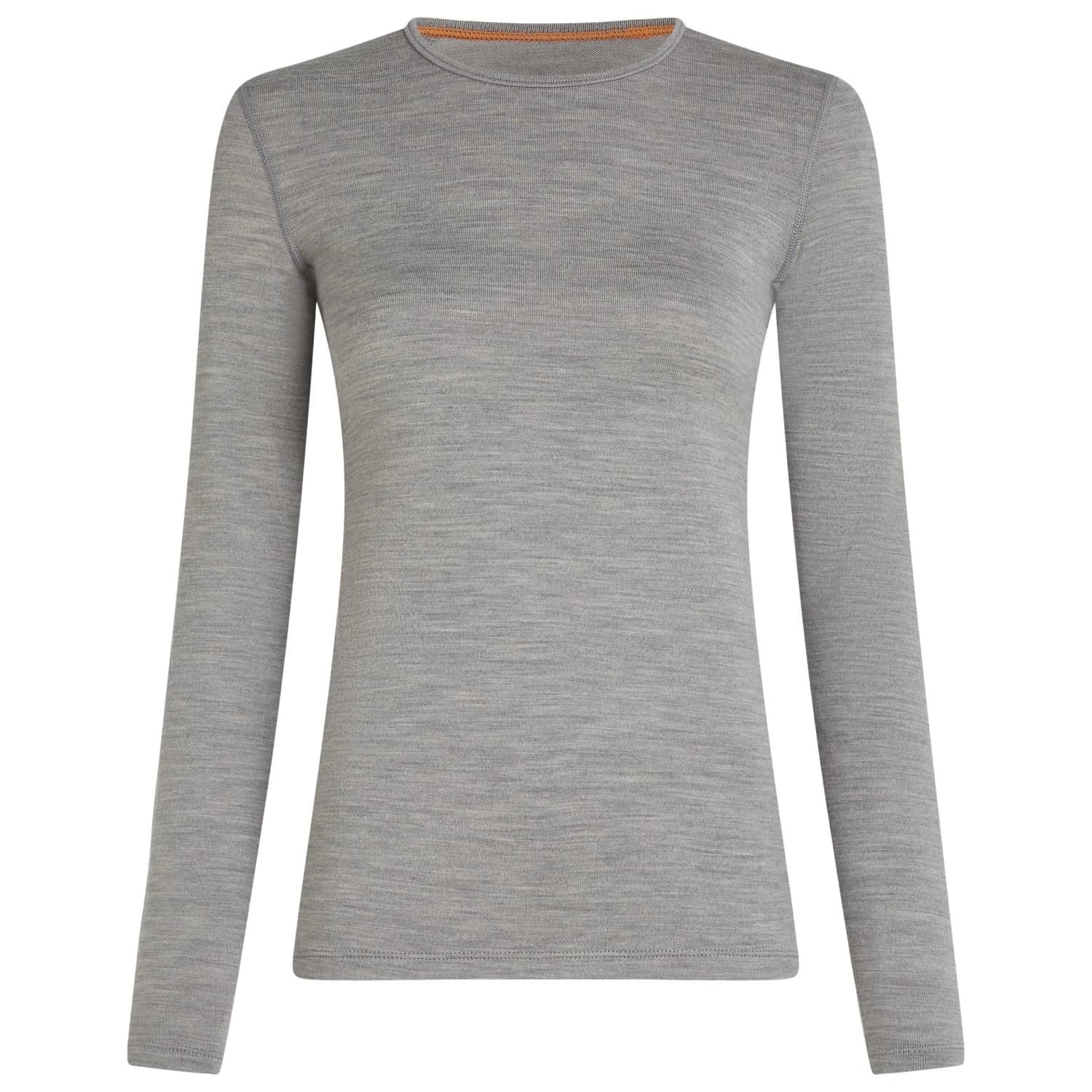 Мериносово термобельо Icebreaker Women's 260 Tech L/S Crewe Merino base layer - Metro Heather