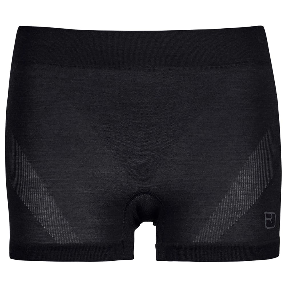 Дамско мериносово термобельо Ortovox Women's 120 Comp Light Hot Pants Merino base layer - Black Raven