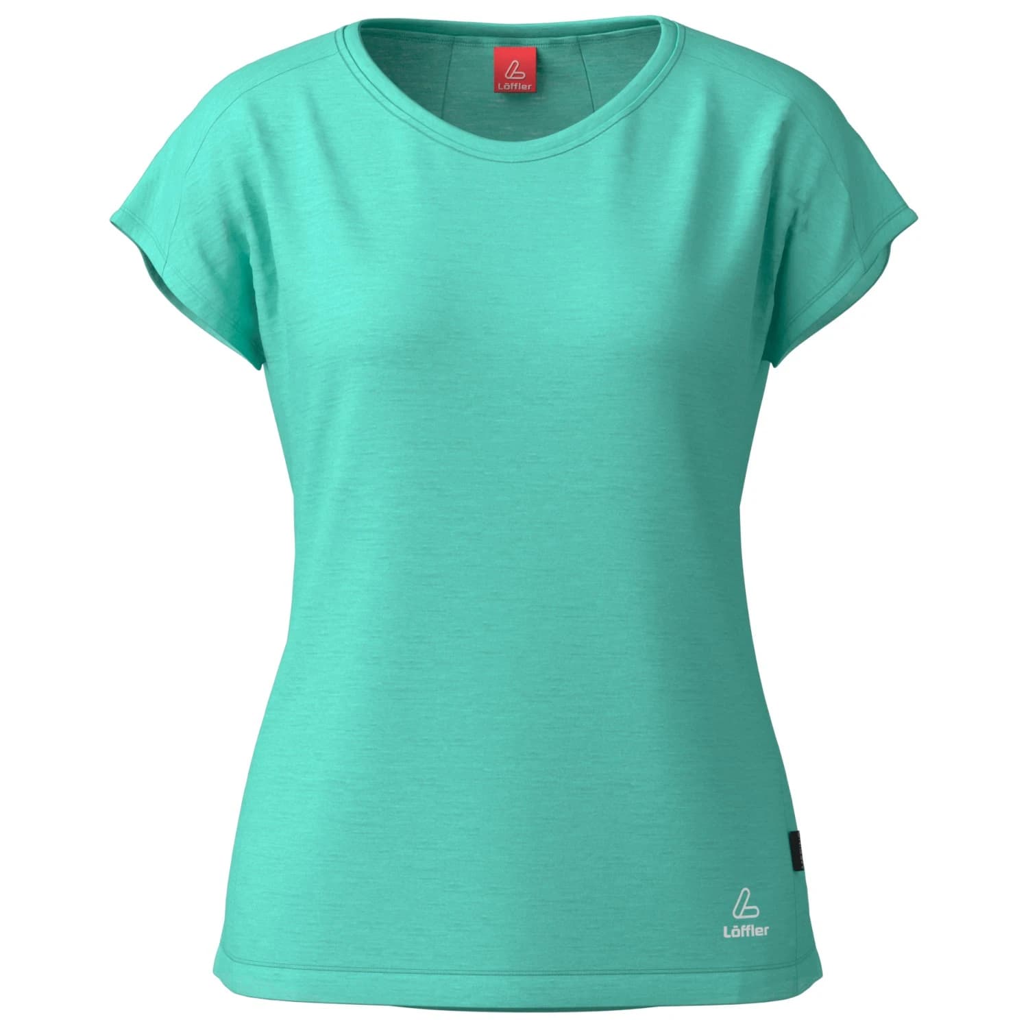 Дамско мериносово термобельо Löffler Women's Loose Shirt Merino Merino base layer - Clearwater