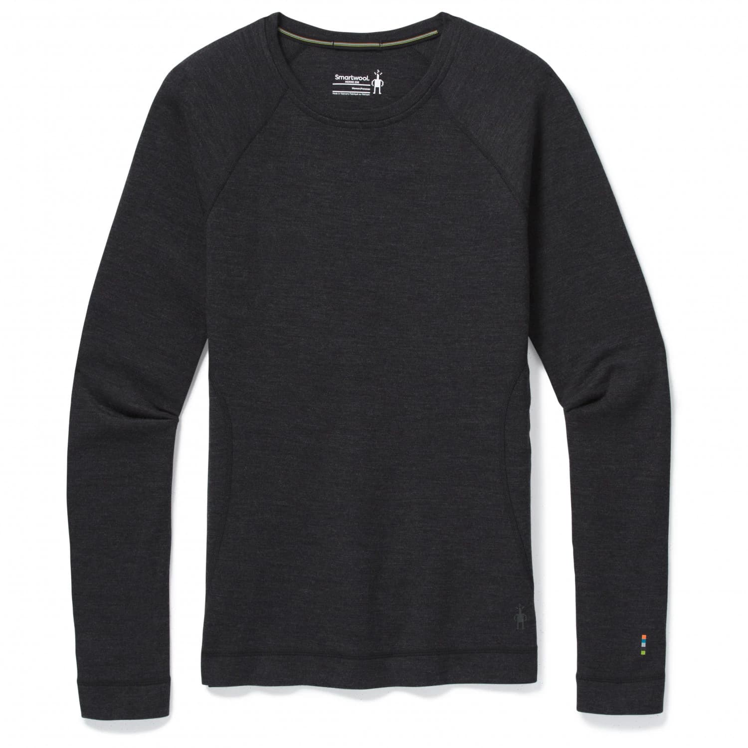 Мериносово термобельо Smartwool Women's Merino 250 Baselayer Crew Boxed Merino base layer - Charcoal Heather
