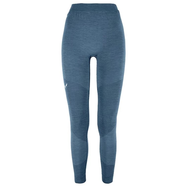 Дамско мериносово термобельо Salewa Women's Zebru Responsive Tight Merino base layer - Dark Denim