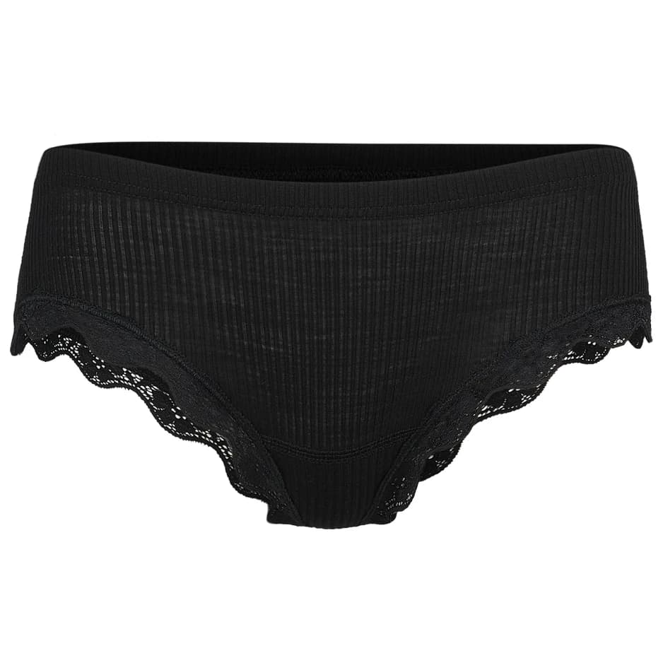Дамско мериносово термобельо Joha Women's Hipsters 70/30 Merino base layer - Black