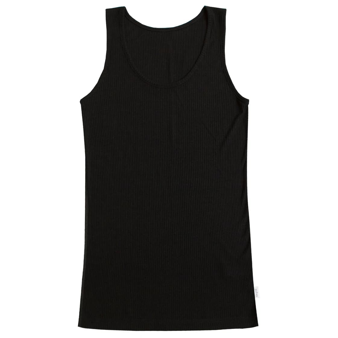 Дамско мериносово термобельо Joha Women's Tank Top 70/30 Merino base layer - Black
