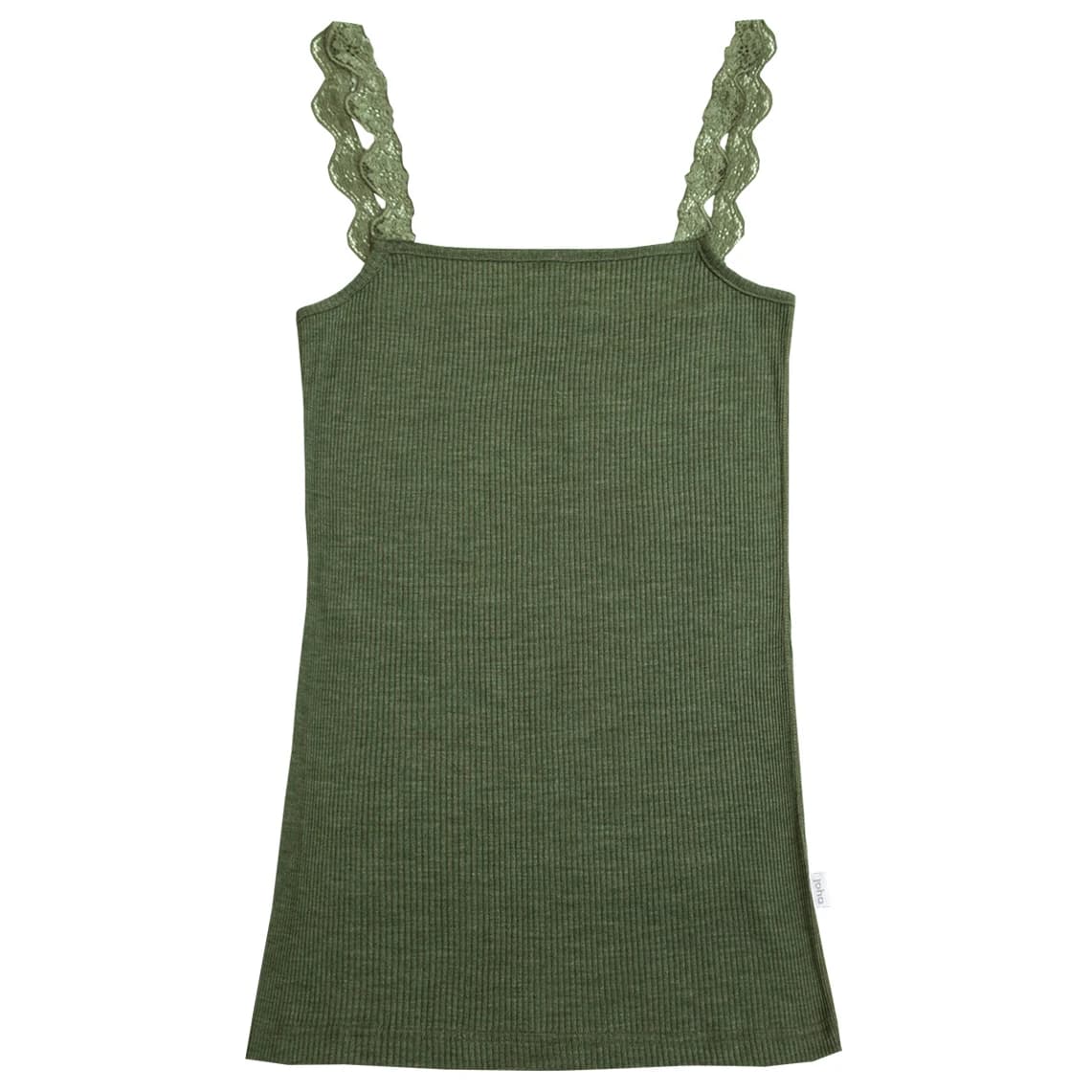 Дамско мериносово термобельо Joha Women's Top 70/30 Merino base layer - Olive Green