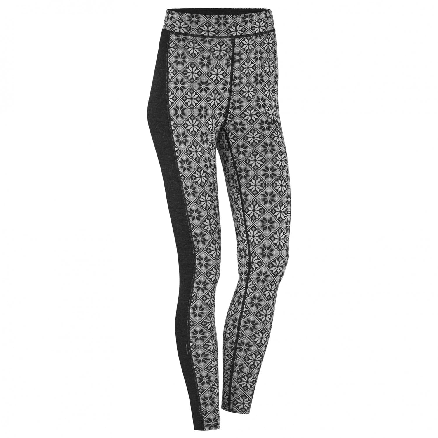Дамско мериносово термобельо Kari Traa Women's Rose High Waist Pant Merino base layer - Black