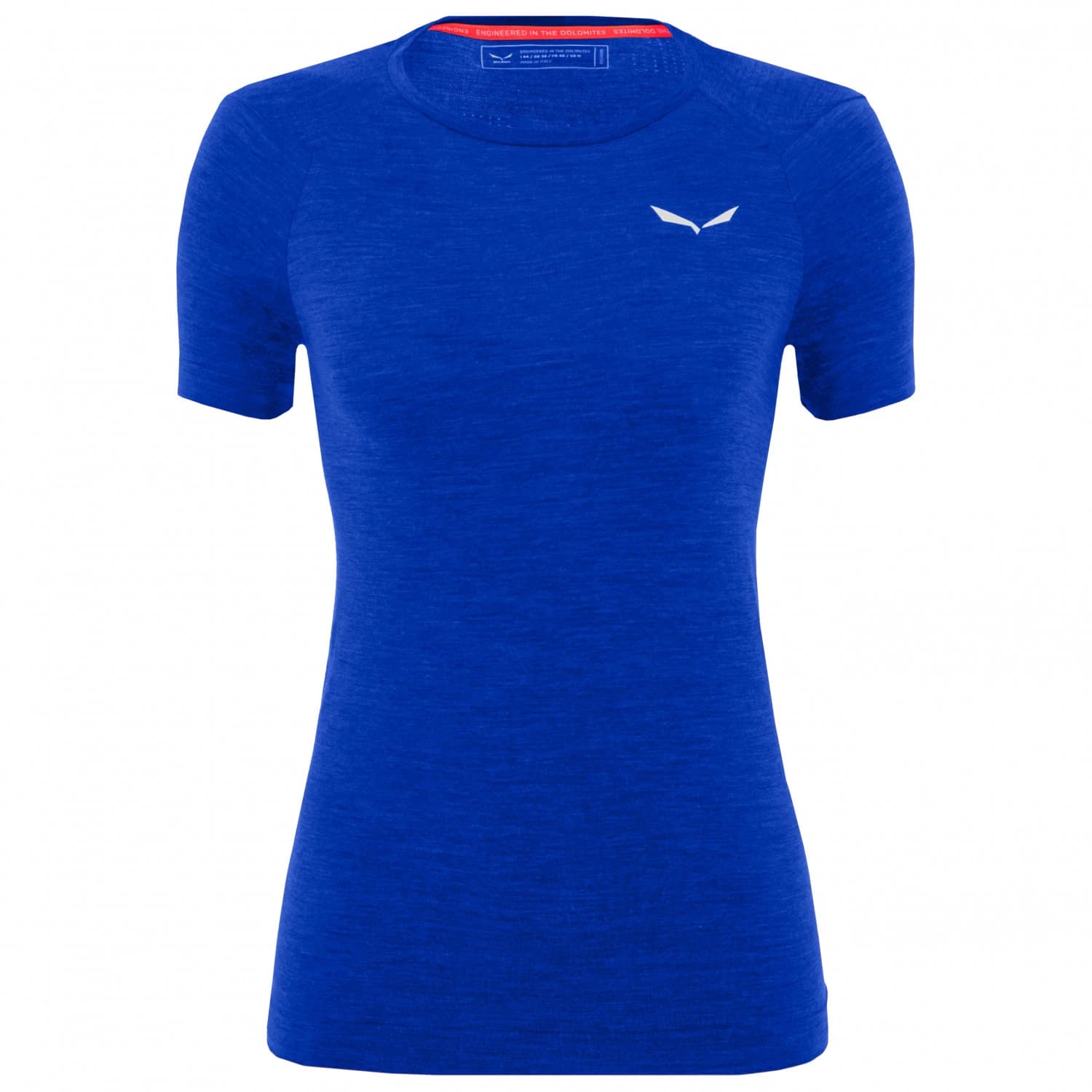 Дамско мериносово термобельо Salewa Women's Zebru Fresh AMR T-Shirt Merino base layer - Electric