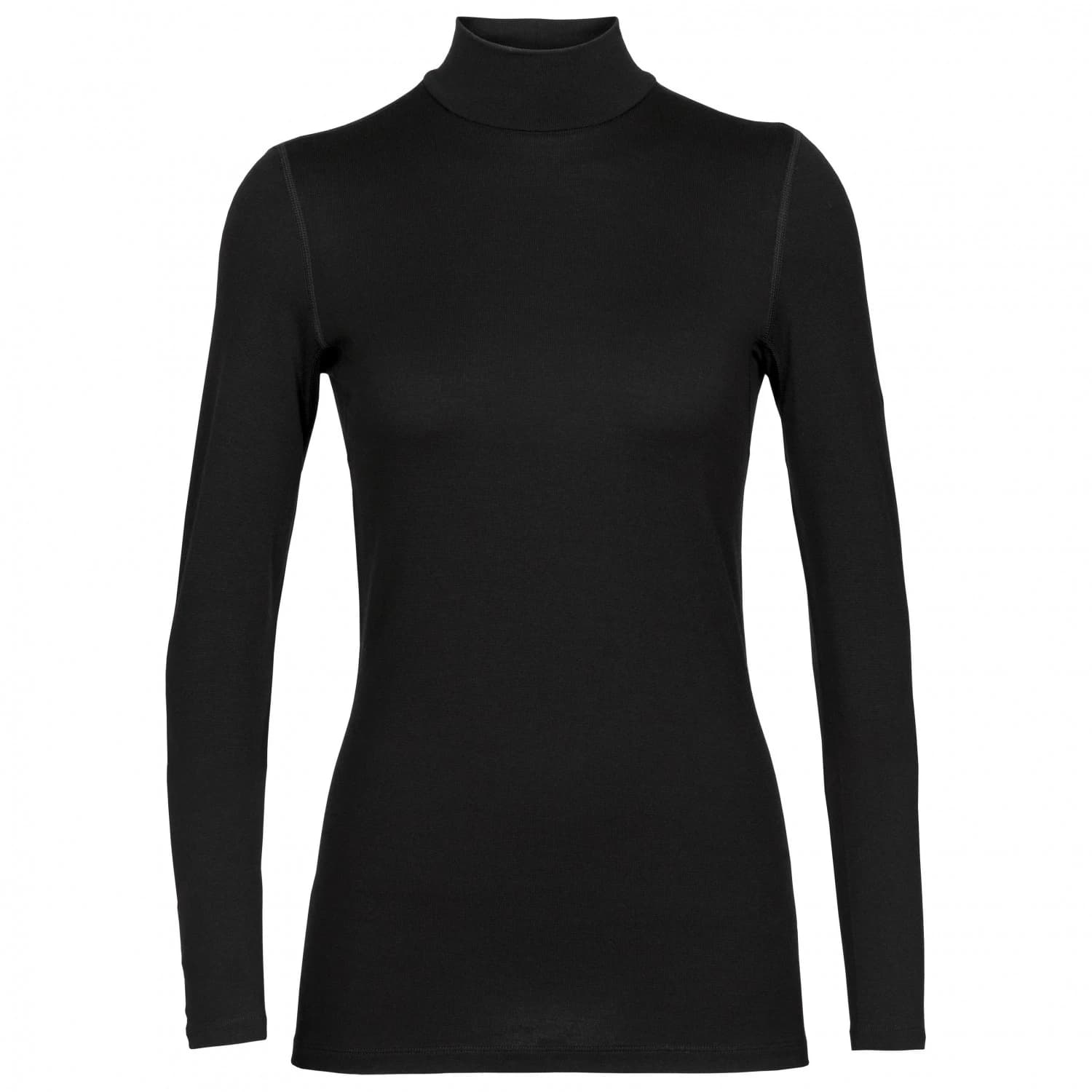 Мериносово термобельо Icebreaker Women's 260 Tech L/S Turtleneck Merino base layer - Black