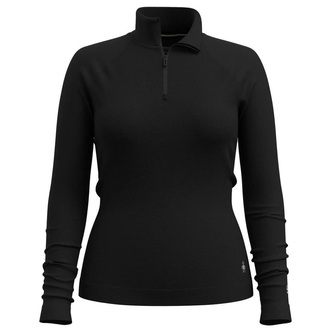 Мериносово термобельо Smartwool Women's Classic Thermal Merino BL 1/4 Zip Boxed Merino base layer - Black