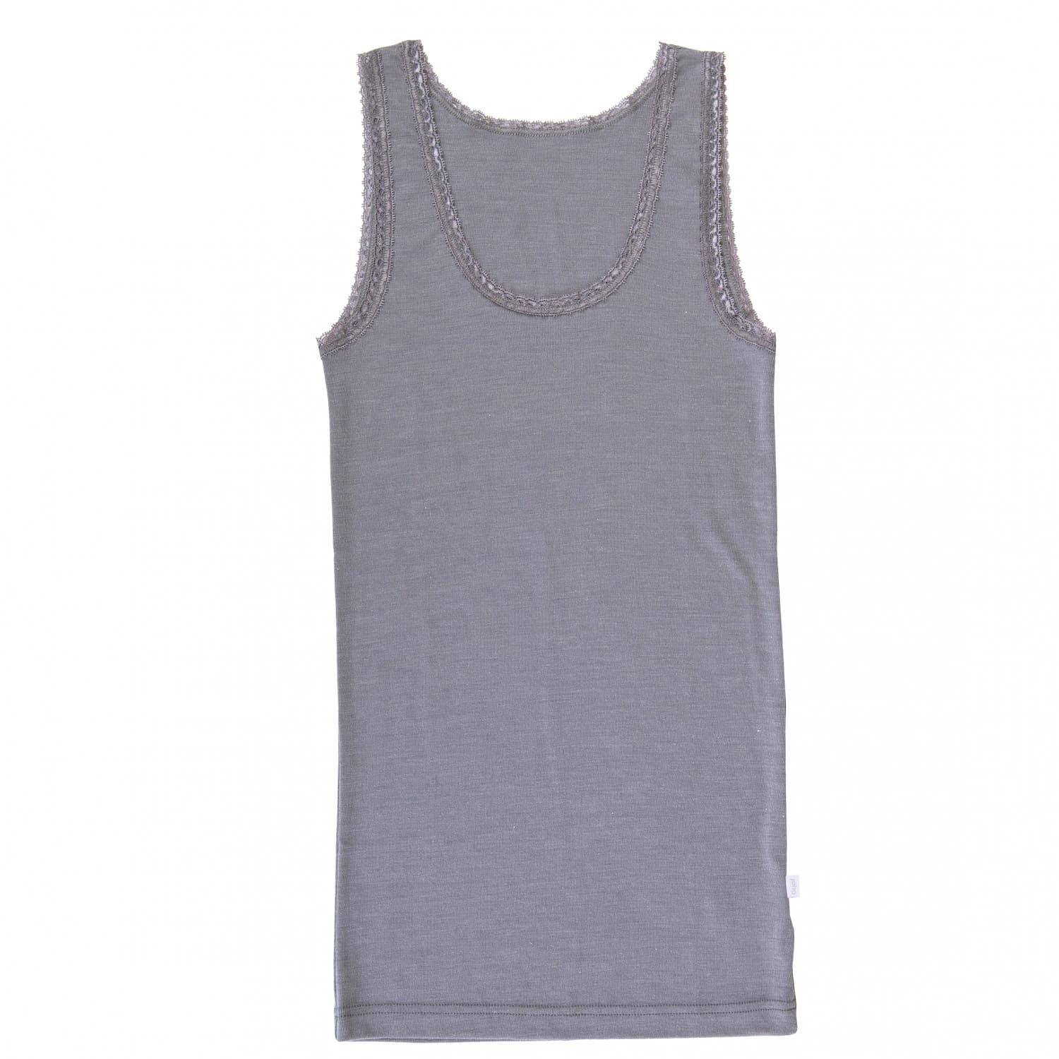 Дамско мериносово термобельо Joha Women's Undershirt Bamboo Everyday base layer - Grey