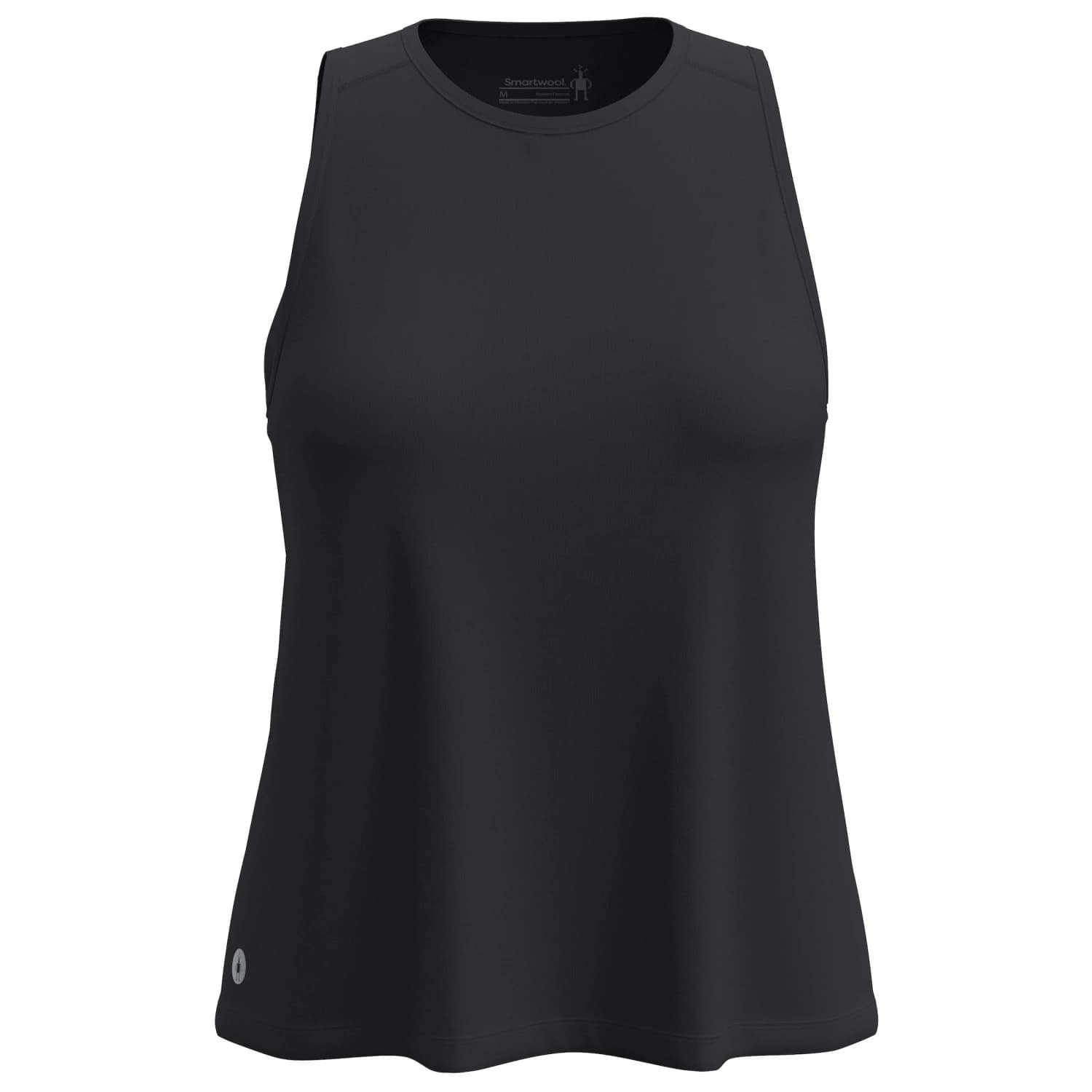 Дамски потник с широка презрамка Smartwool Women's Active Ultralite High Neck Tank Merino base layer - Black