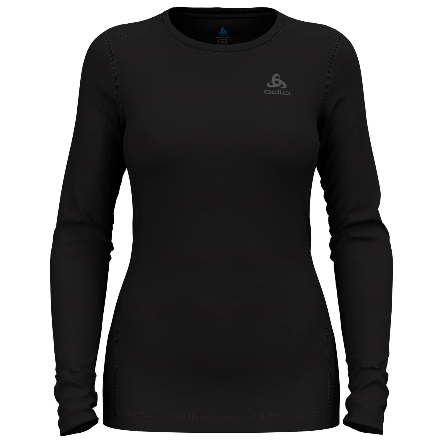 Мериносово термобельо Odlo Women's Baselayer Top Crew Neck L/S Merino 260 Merino base layer - Black