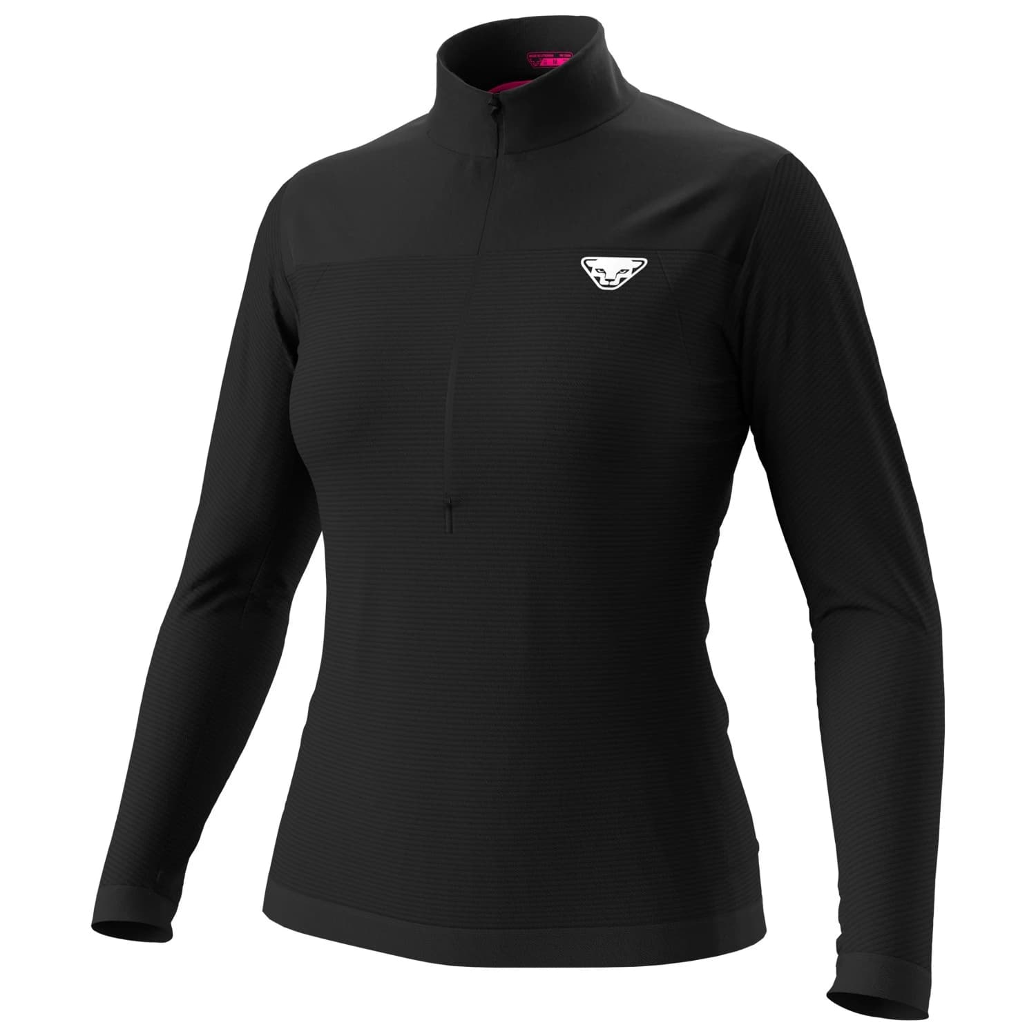 Дамско мериносово термобельо Dynafit Women's Elevation L/S Merino base layer - Black Out