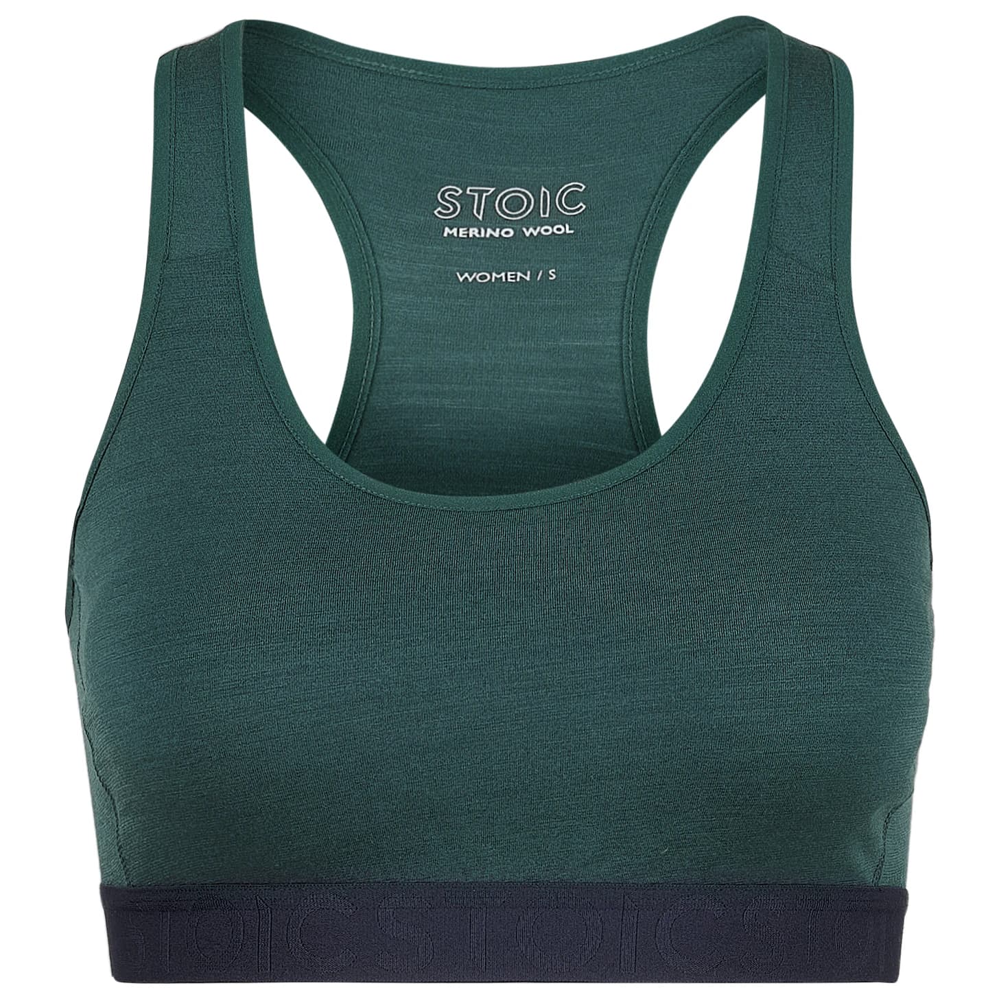 Дамско мериносово термобельо Stoic Women's Merino150 AlsenSt. Bra Merino base layer - Dark Ocean Green