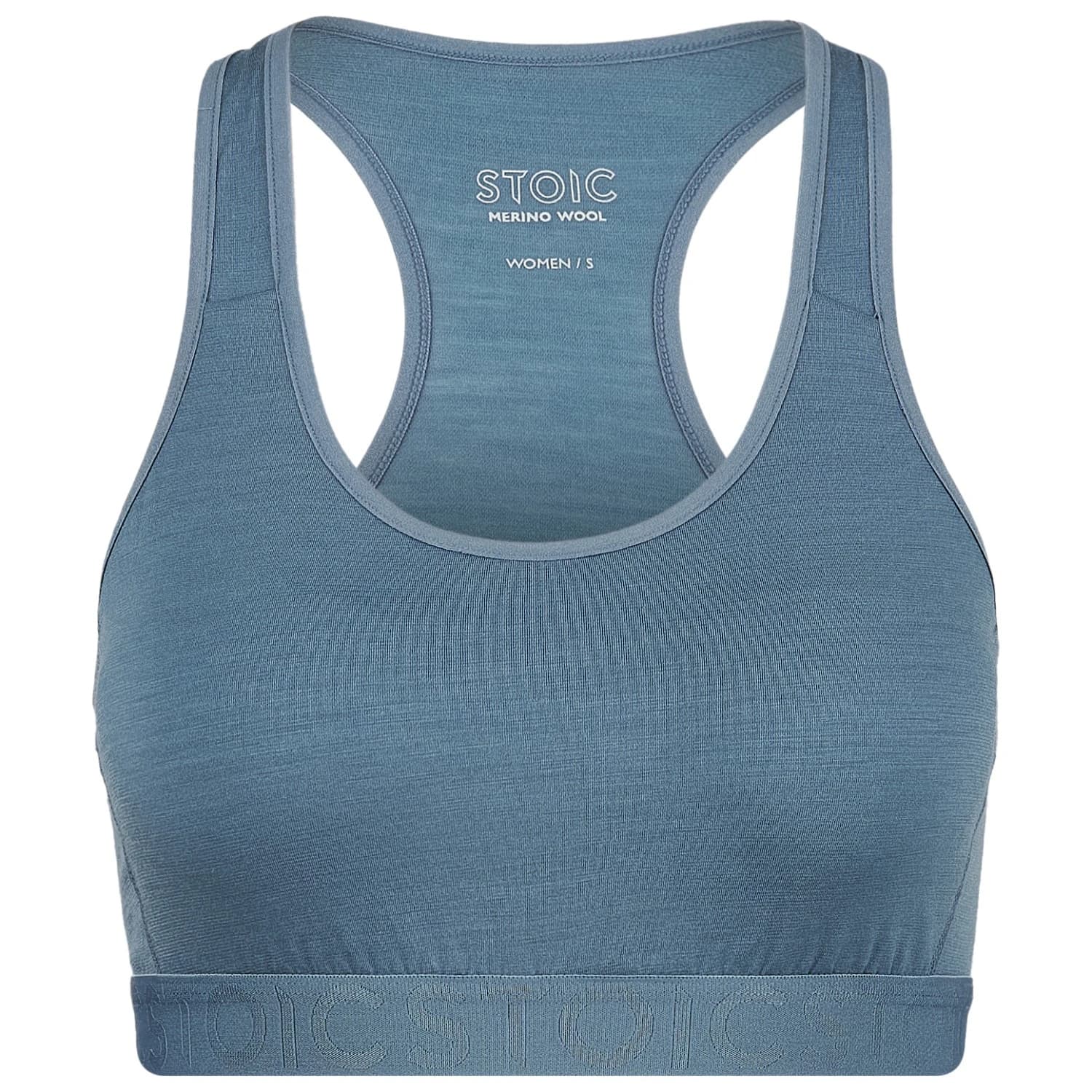 Дамско мериносово термобельо Stoic Women's Merino150 AlsenSt. Bra Merino base layer - Ocean Blue