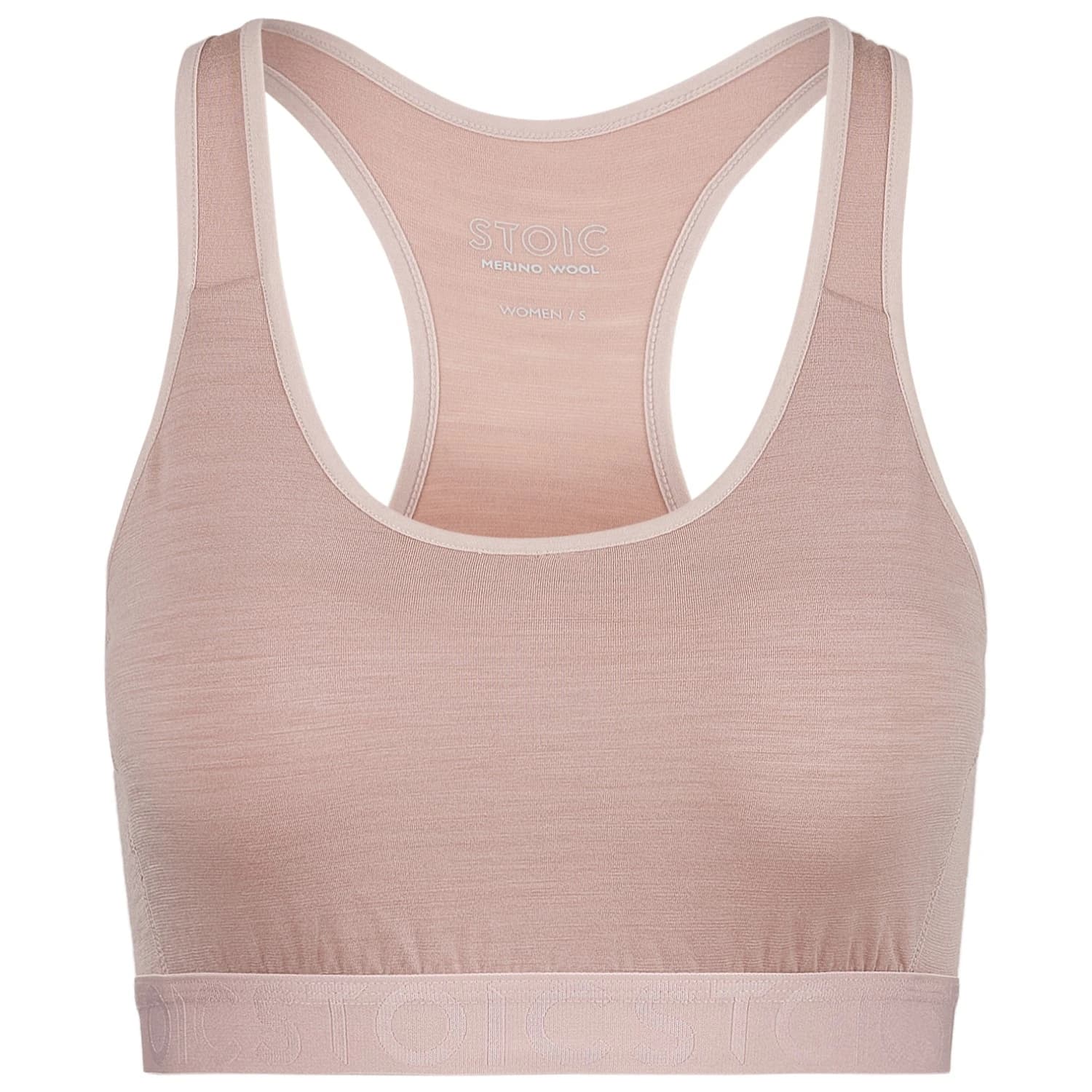 Дамско мериносово термобельо Stoic Women's Merino150 AlsenSt. Bra Merino base layer - Sand Rose