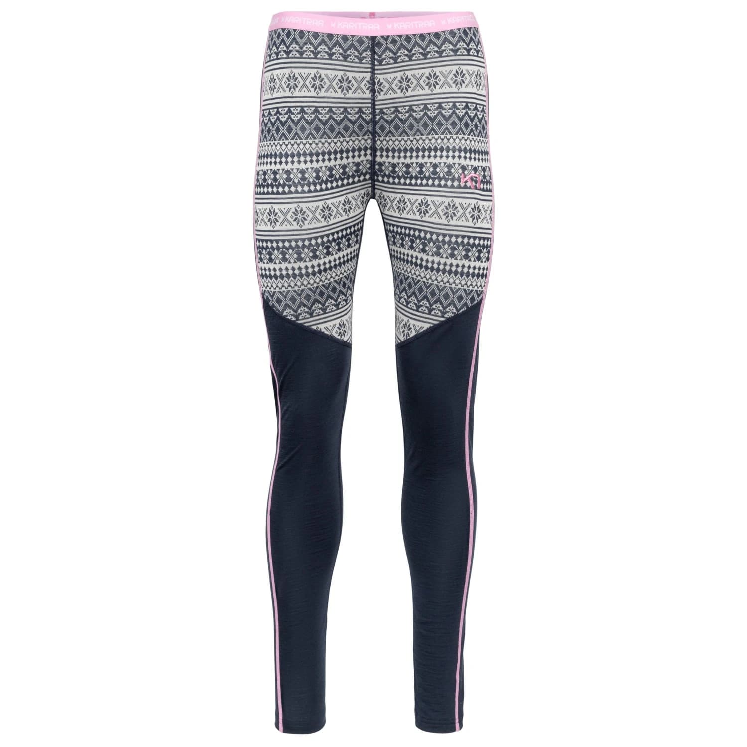 Дамско мериносово термобельо Kari Traa Women's Mina Pant Merino base layer - Dark Navy Blue