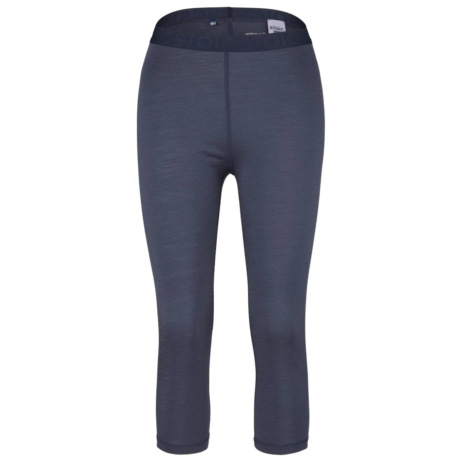 Дамско мериносово термобельо Stoic Women's Merino180 BengtSt. 3/4 Pants Merino base layer - Dark Navy Melange