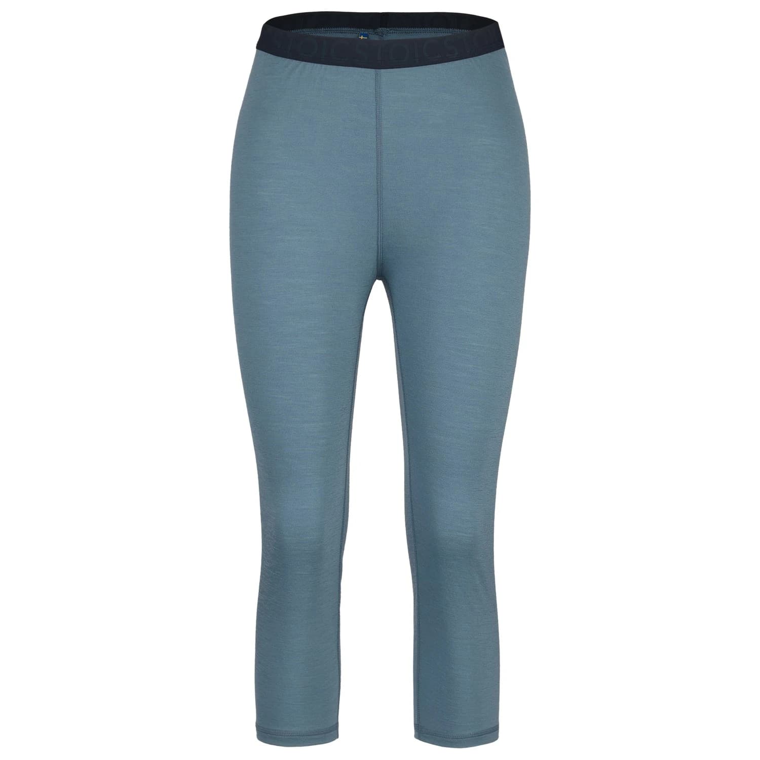 Дамско мериносово термобельо Stoic Women's Merino180 BengtSt. 3/4 Pants Merino base layer - Ocean Blue