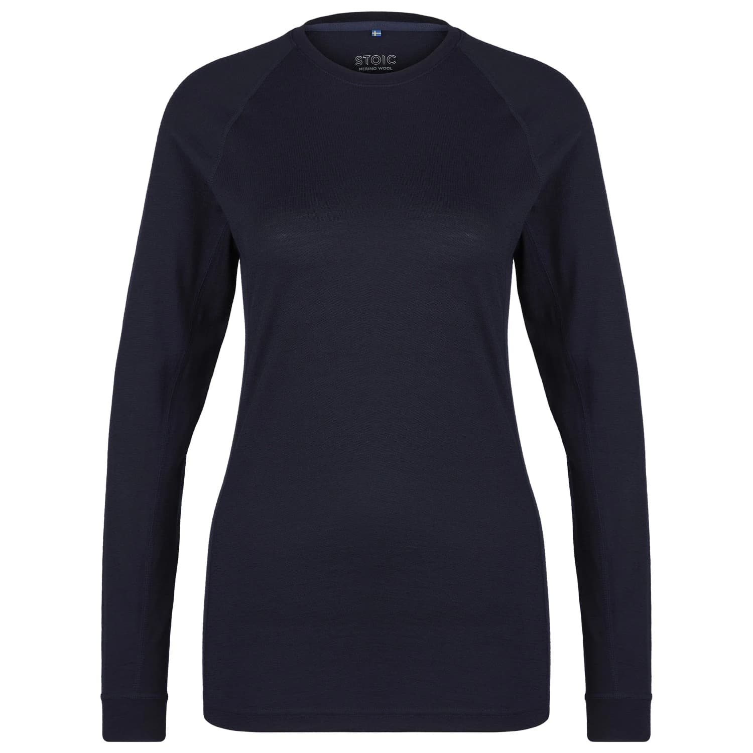 Дамско мериносово термобельо Stoic Women's Merino180 BengtSt. L/S Merino base layer - Dark Navy