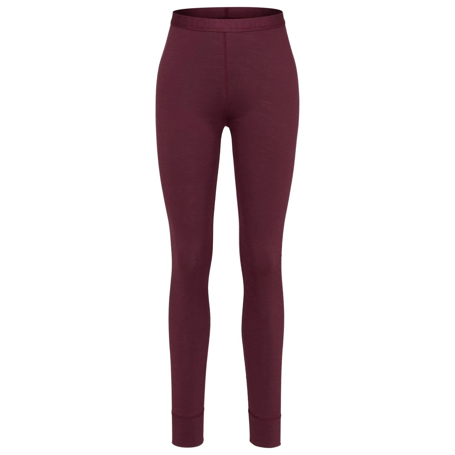 Дамско мериносово термобельо Stoic Women's Merino180 BengtSt. Long Pants Merino base layer - Dark Plum Red