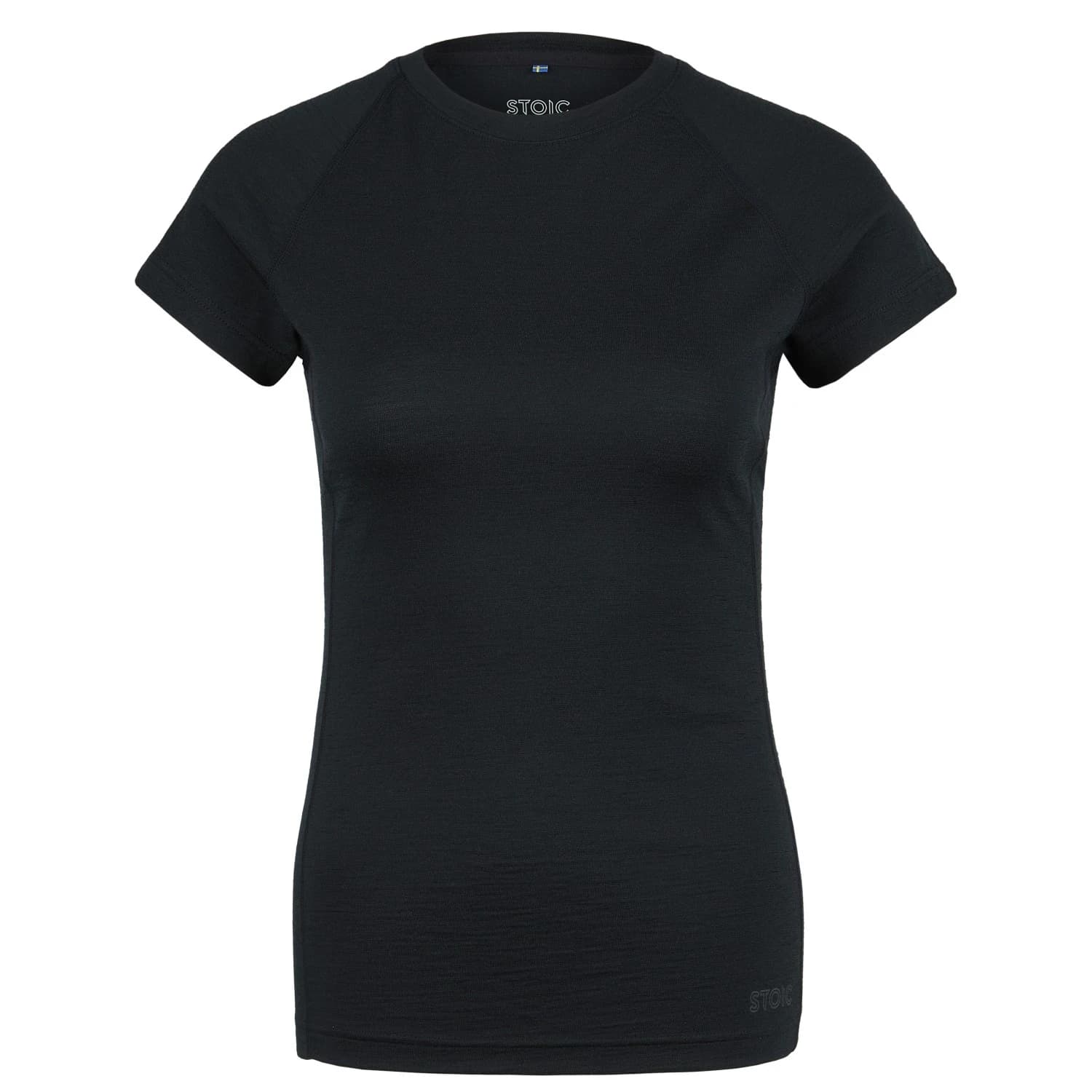 Дамско мериносово термобельо Stoic Women's Merino180 BengtSt. S/S Merino base layer - Black
