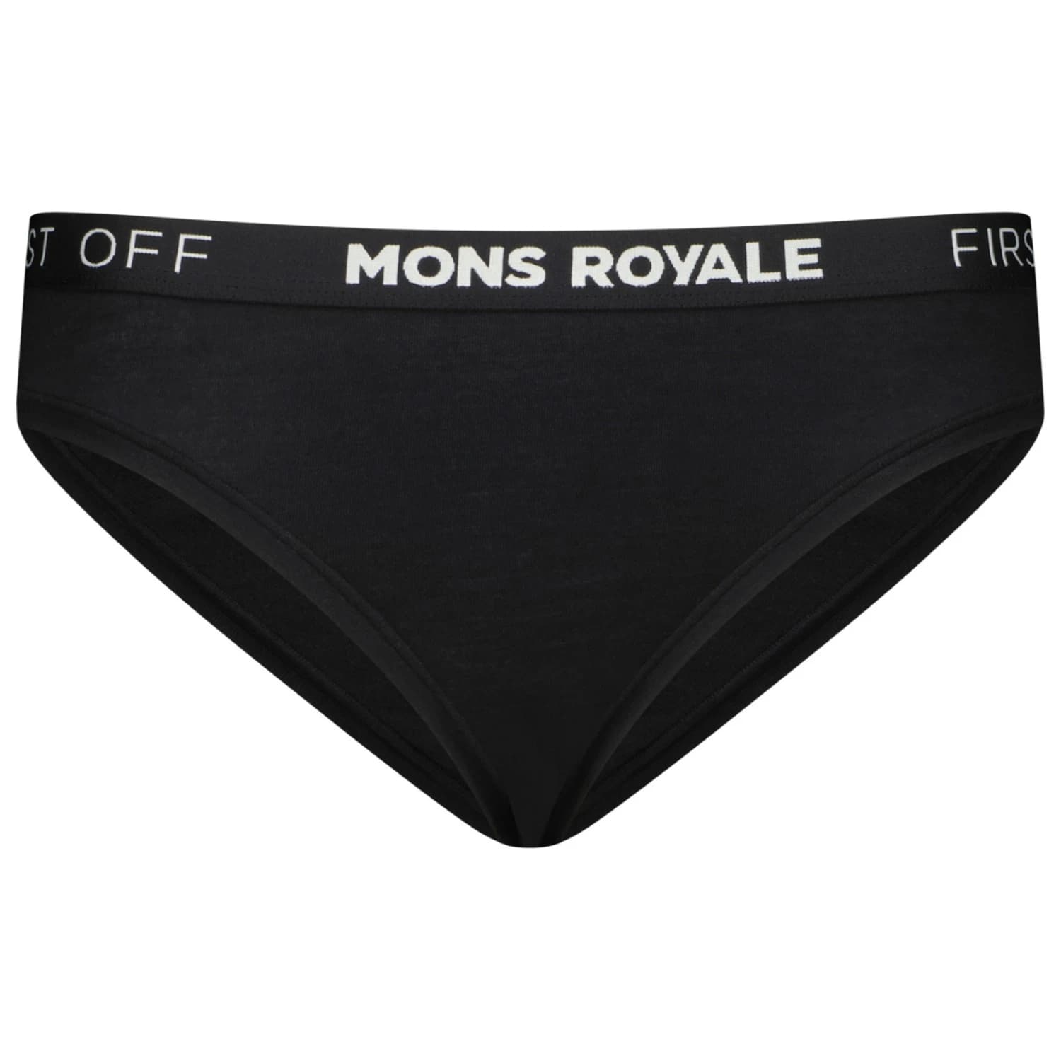 Дамско мериносово термобельо Mons royale Women's Folo Merino Briefs Merino base layer - Black