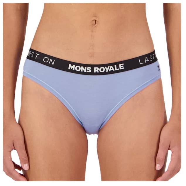 Дамско мериносово термобельо Mons royale Women's Folo Merino Briefs Merino base layer - Skyline