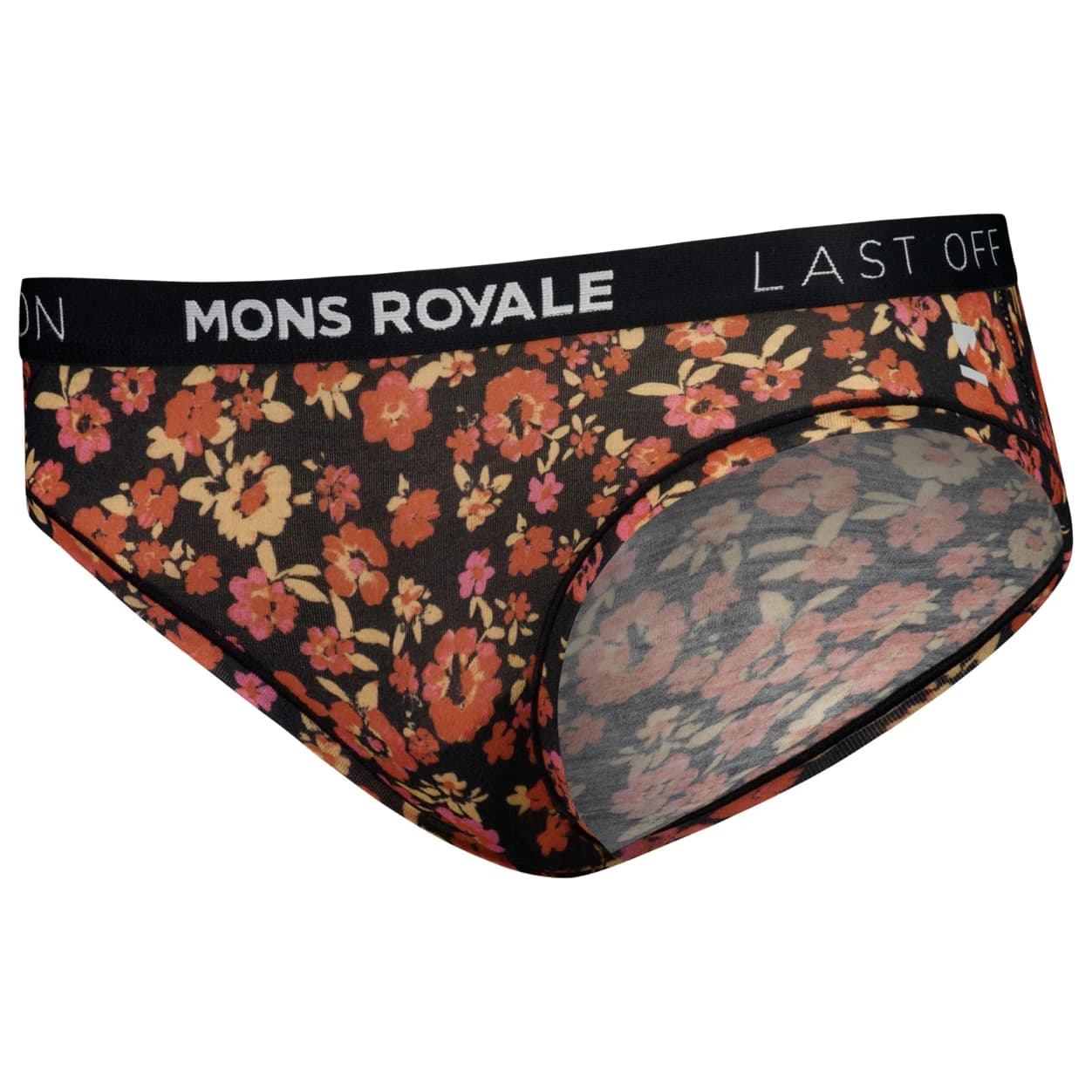 Мериносово термобельо Mons Royale Women's Folo Merino Briefs Merino base layer - Ditzy Camo
