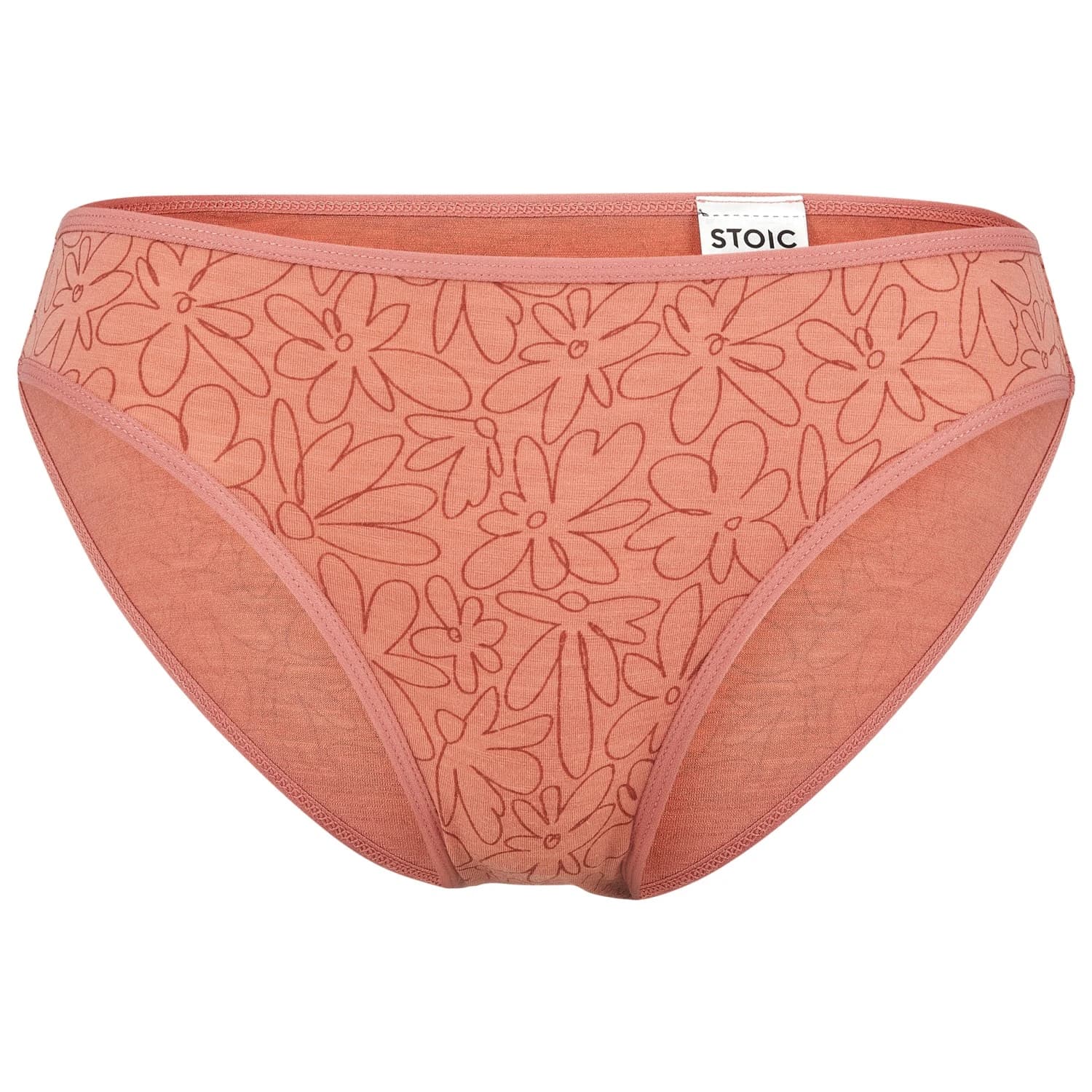 Дамско мериносово термобельо Stoic Women's Merino150 SadjemSt. Brief Merino base layer - Faded Rose Flower