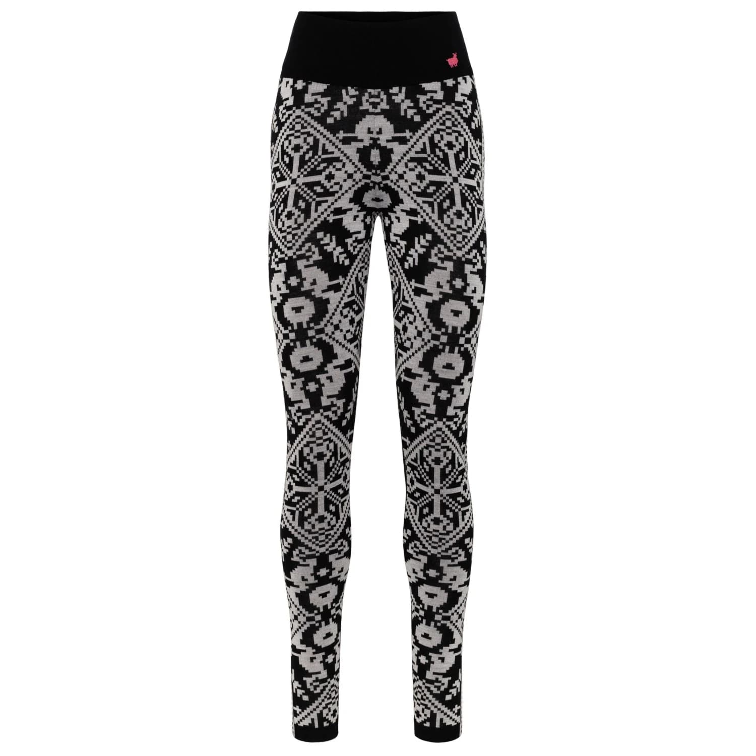 Дамско мериносово термобельо Kari Traa Women's Saga Pants Merino base layer - Black