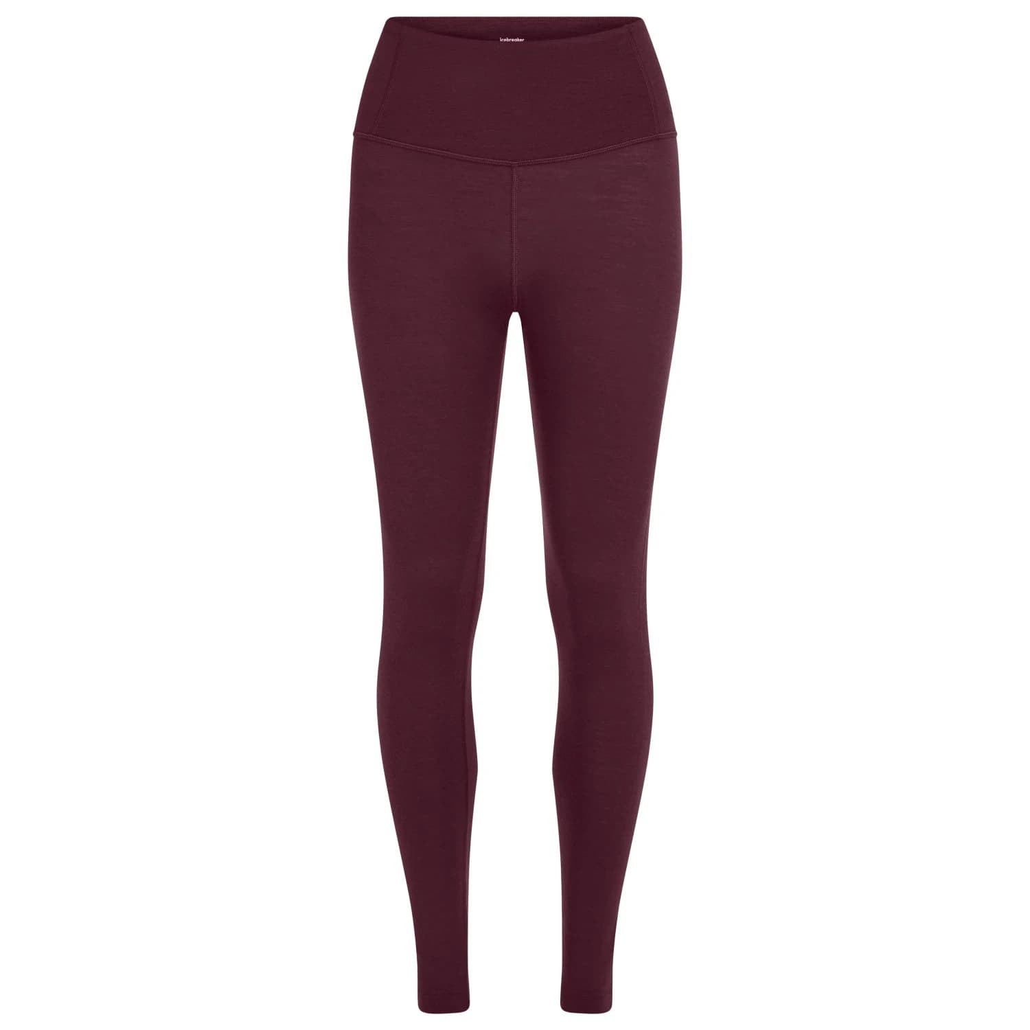 Дамско мериносово термобельо Icebreaker Women's Merino 200 Oasis High Rise Leggings Merino base layer - Dark Berry