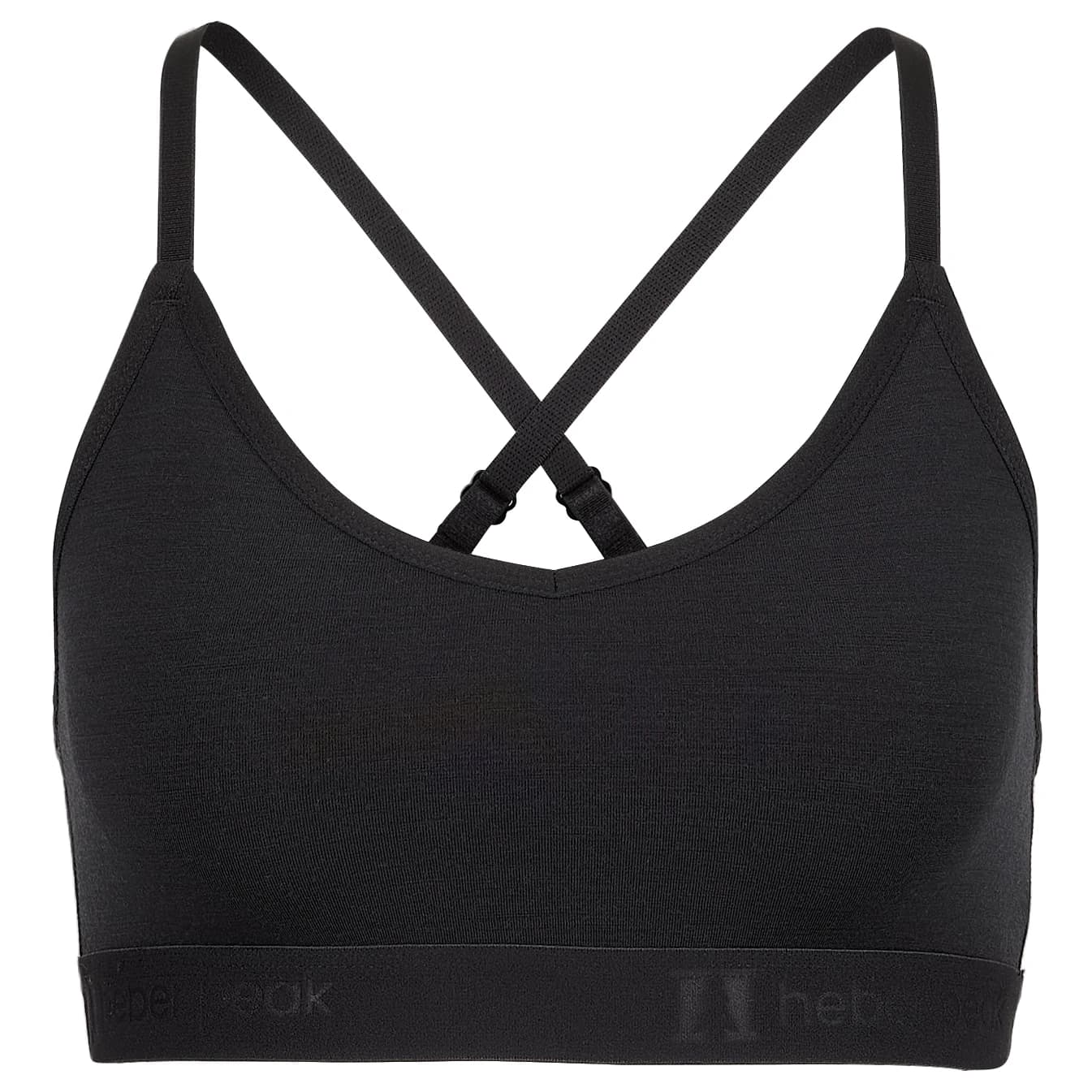 Дамско мериносово термобельо Heber peak Women's MerinoMix165 PineconeHe. Soft Bra Merino base layer - Black