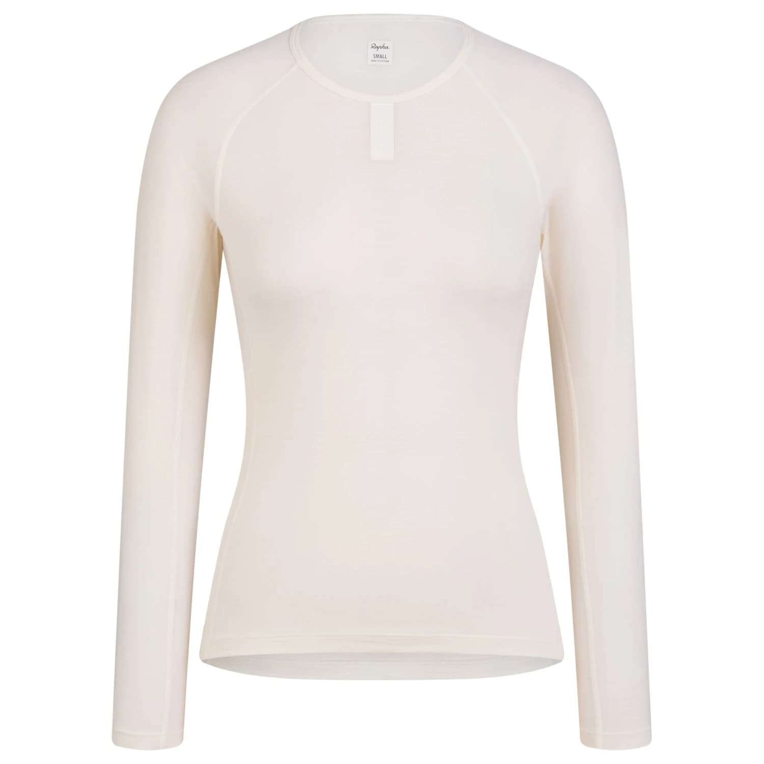 Дамско горнище Rapha Women's Merino Base Layer Long Sleeve Merino base layer - Cream / White