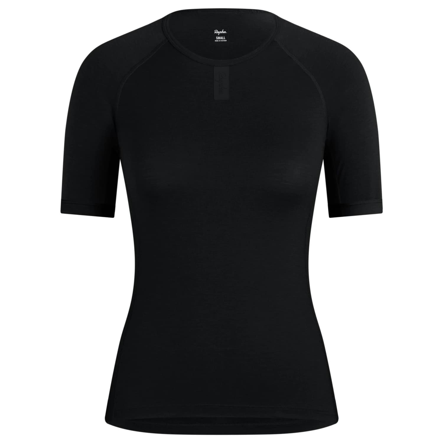 Горнище Rapha Women's Merino Base Layer Short Sleeve Merino base layer - Black / Black