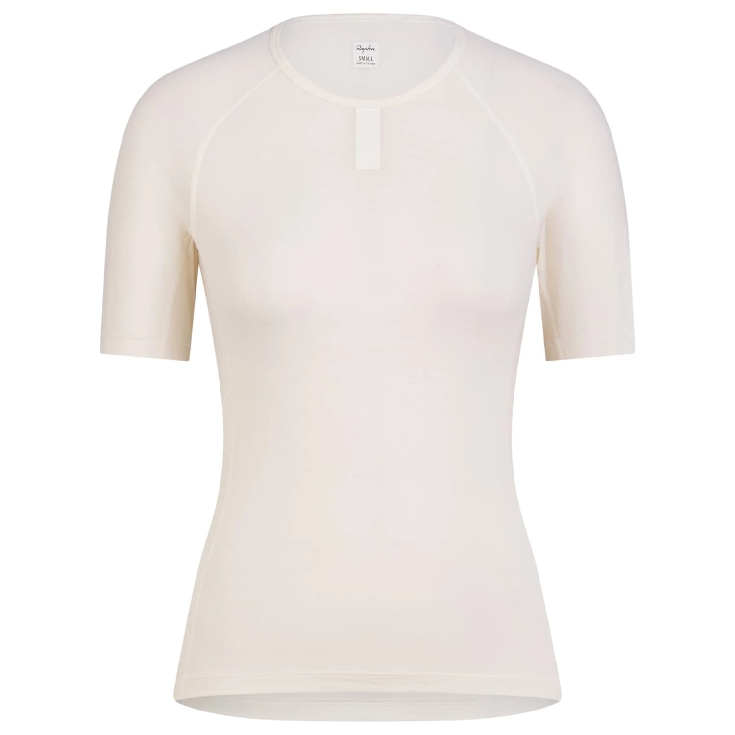 Дамско горнище Rapha Women's Merino Base Layer Short Sleeve Merino base layer - Cream / White