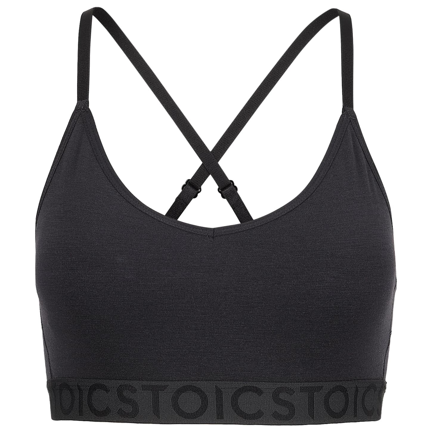 Дамско мериносово термобельо Stoic Women's Merino150 SadjemSt. Bra Merino base layer - Black