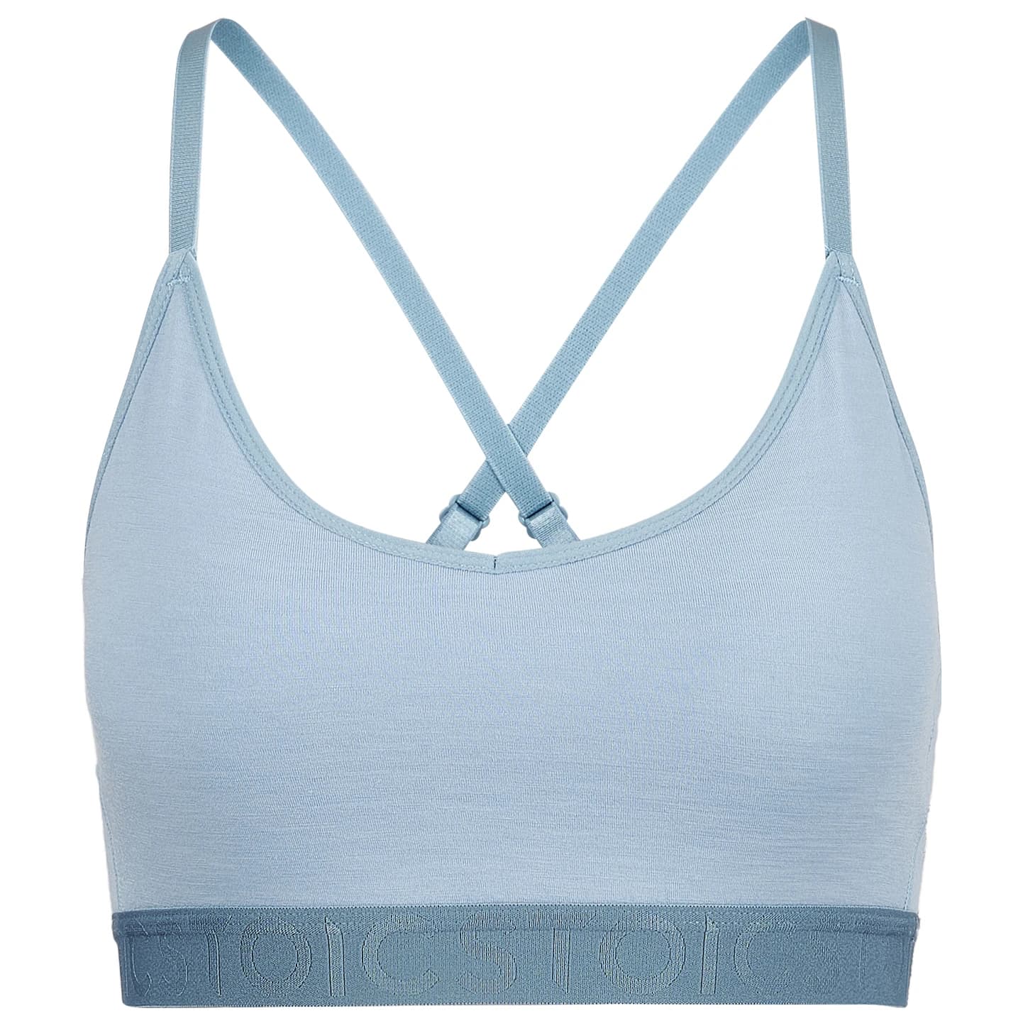 Дамско мериносово термобельо Stoic Women's Merino150 SadjemSt. Bra Merino base layer - Light Blue