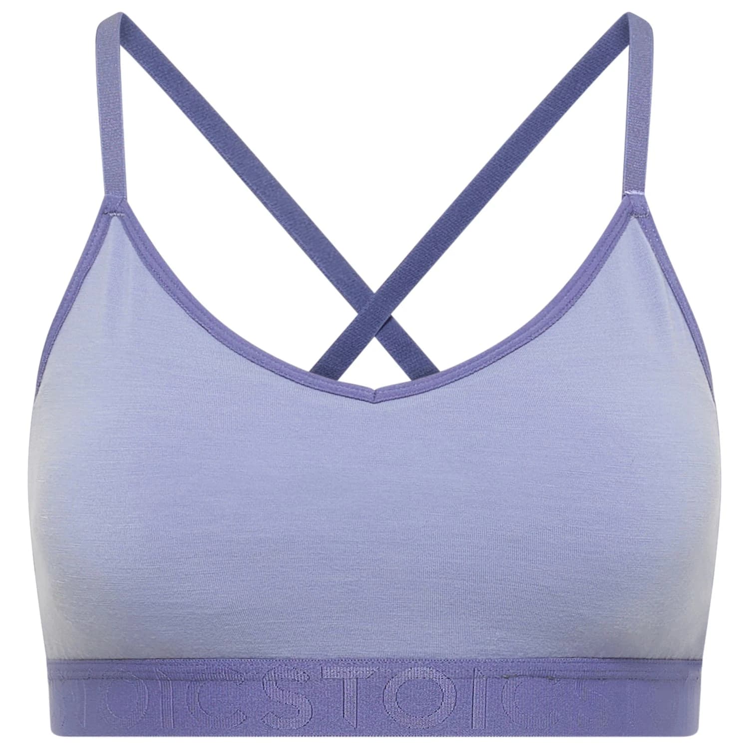 Мериносово термобельо Stoic Women's Merino150 SadjemSt. Bra Merino base layer - Blue Bell Purple