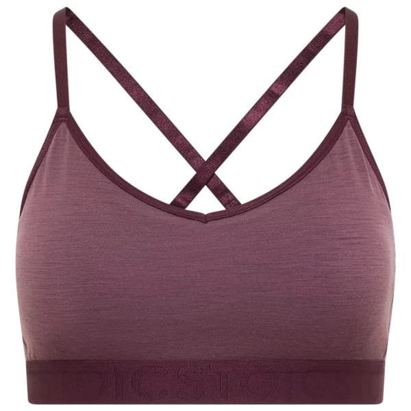 Мериносово термобельо Stoic Women's Merino150 SadjemSt. Bra Merino base layer - Plum Red