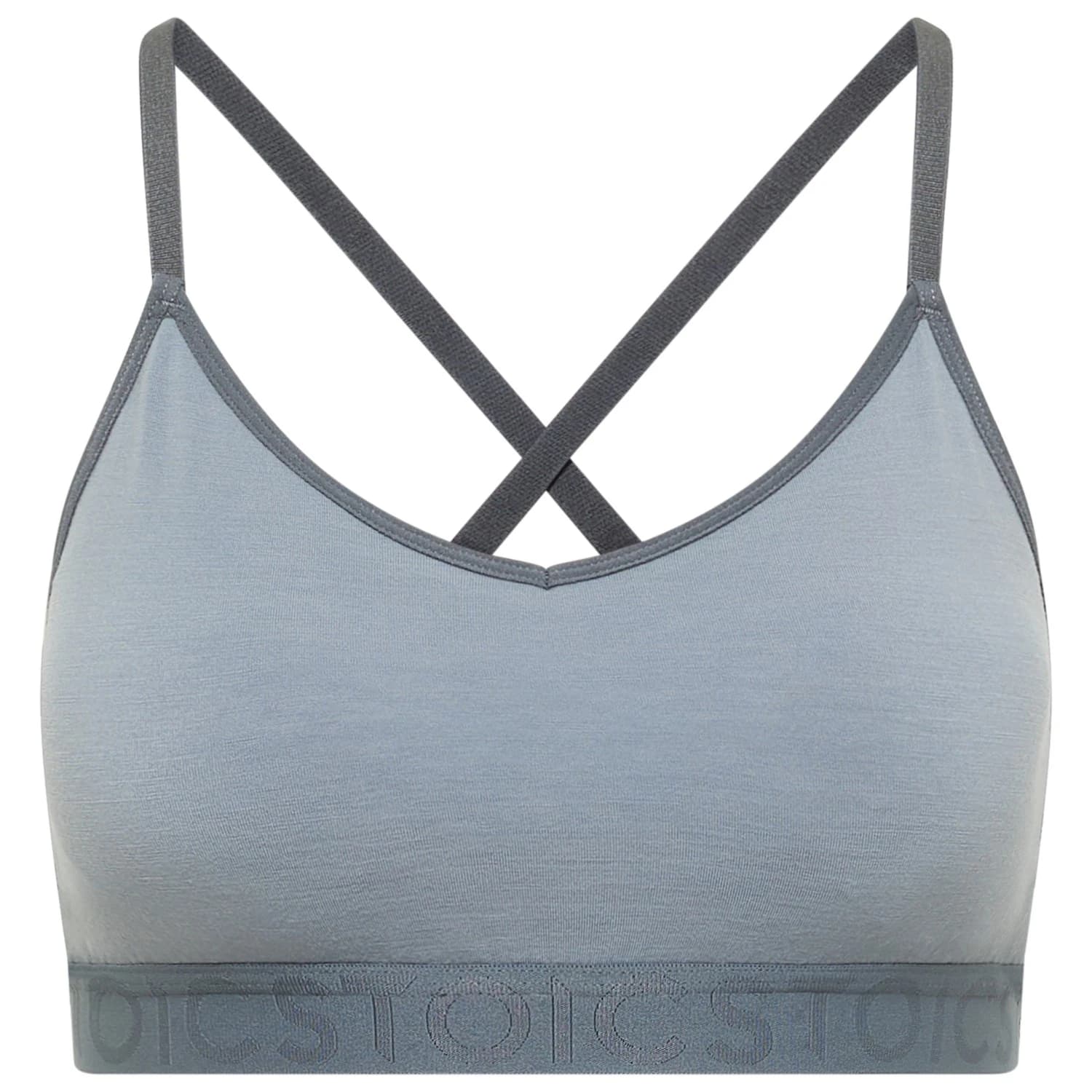 Мериносово термобельо Stoic Women's Merino150 SadjemSt. Bra Merino base layer - Sky Grey