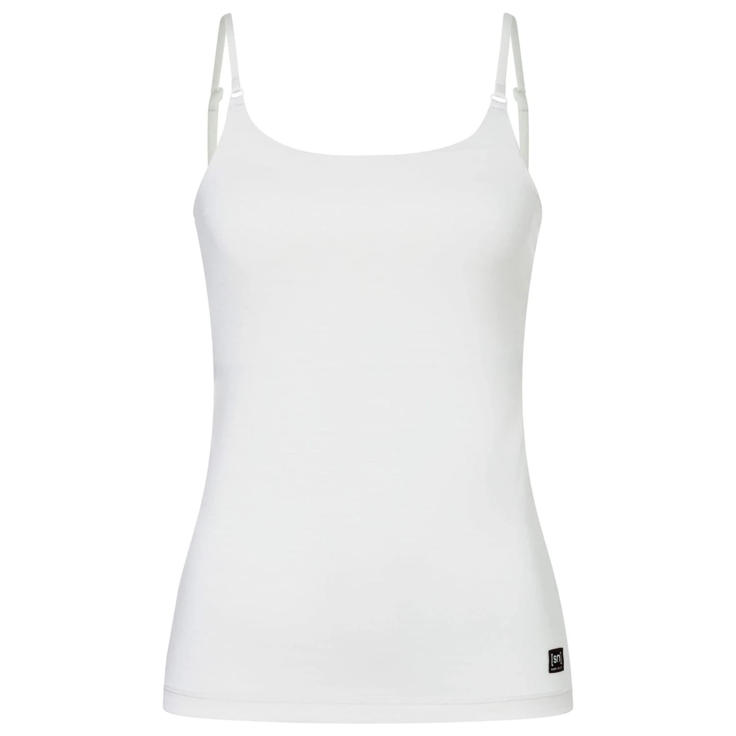 Дамско мериносово термобельо Super.natural Women's Cosy Top Merino base layer - Fresh White