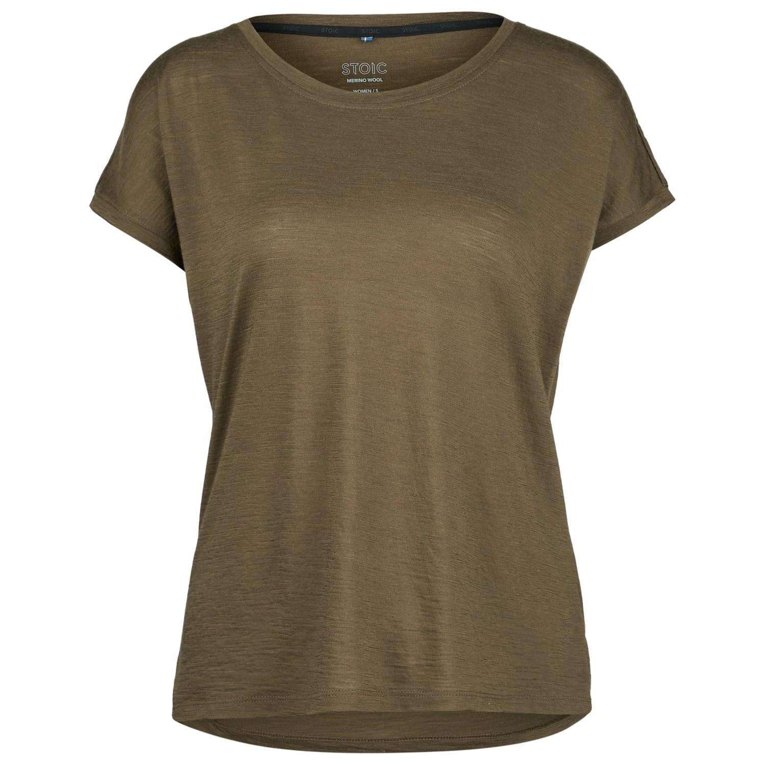 Дамска мериносова блуза Stoic Women's Merino135 HovaSt. T-Shirt Merino shirt - Loden Green