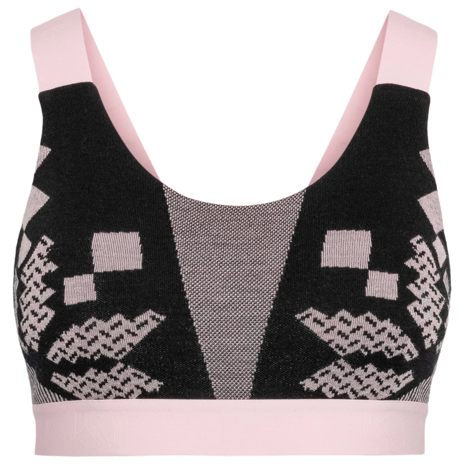 Дамско мериносово термобельо Kari Traa Women's Faith Bra Merino base layer - Black